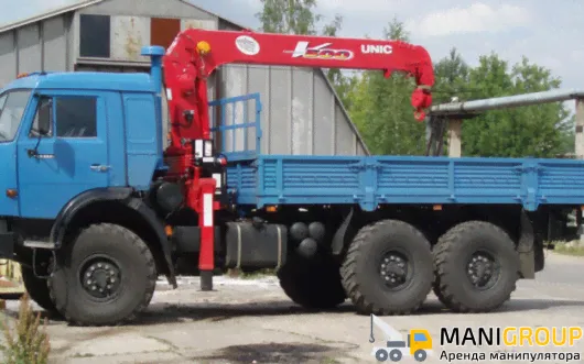 Манипулятор-вездеход на базе КамАЗ 43118 Unic 504-1