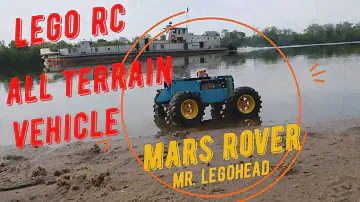 Mars Rover Explorer Lego technic RC by mr. LegoHead/Марсоход вездеход лего техник из 42070 на пульте