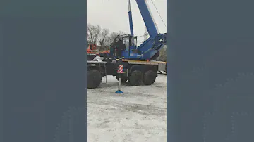 Автокран 40 тонн полный привод 8x8 на шасси Камаз 63501 8x8