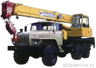 Автокран "Ивановец" КС 3574 вездеход-0