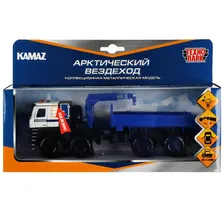 Модель металлическая KAMAZ Арктический Вездеход Полиция 19 См