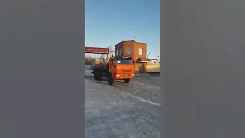 Движуч. Отгрузка Цементировочного агрегата ЦА-32 на шасси КАМАЗ 43118-50