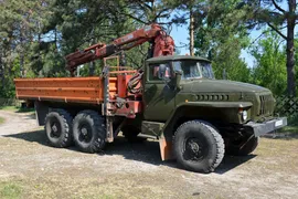 Манипулятор УРАЛ 4320 вездеход
