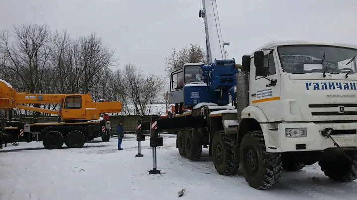 Отгрузка автокрана ГАЛИЧАНИН КС-55729-5В