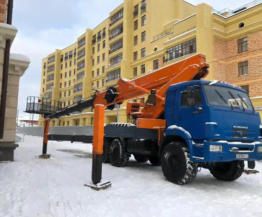 Автовышка вездеход 45 метров по выгодной цене