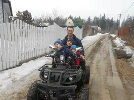 ЭЛЕКТРОКВАДРОЦИКЛ ВЕЗДЕХОД 02 СУПЕР
