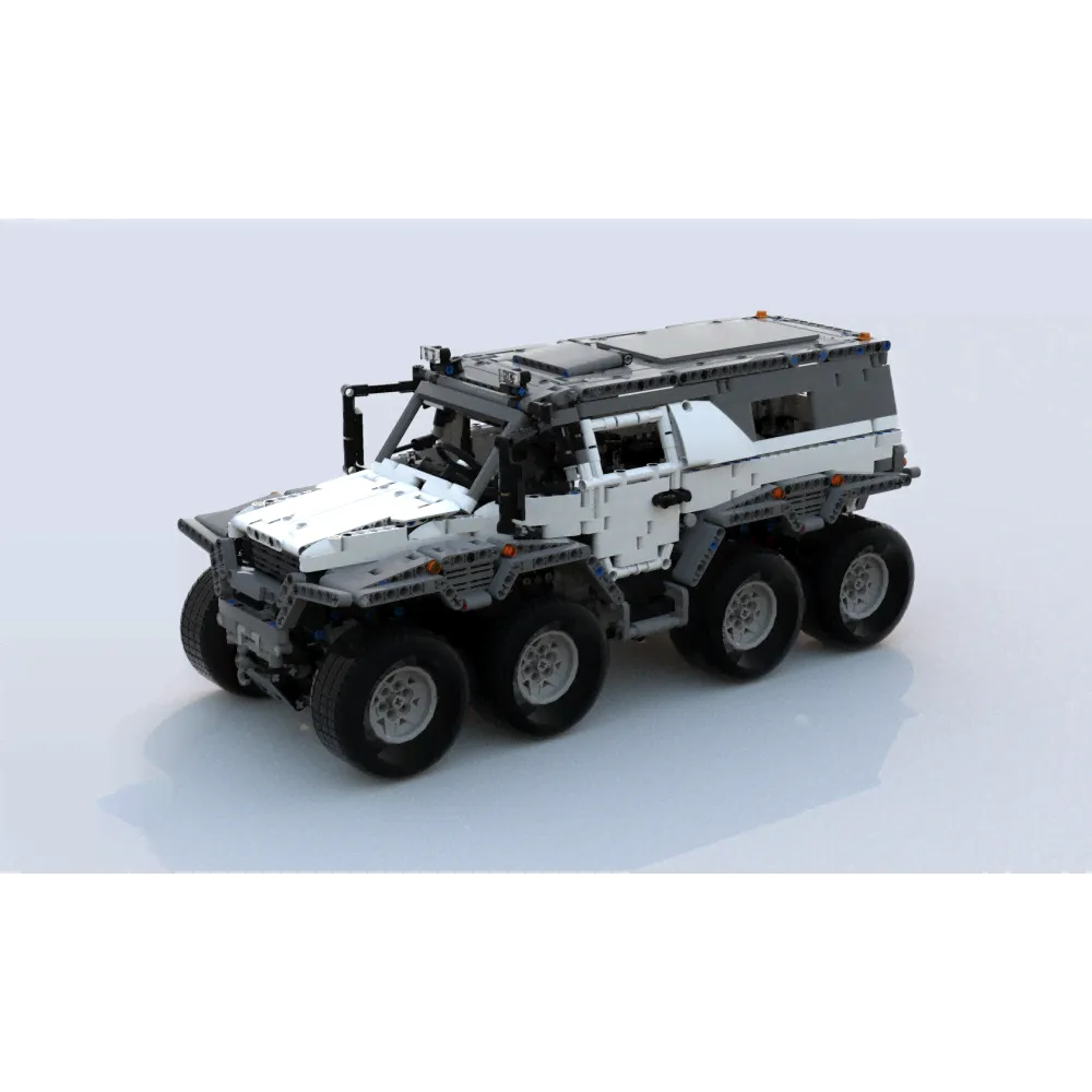 Конструктор Lepin 23011 Вездеход Авторос Шаман 8x8 - Technic 5360-3