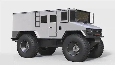 Вездеход «Бурлак» 4x4. Четыре колеса вместо шести