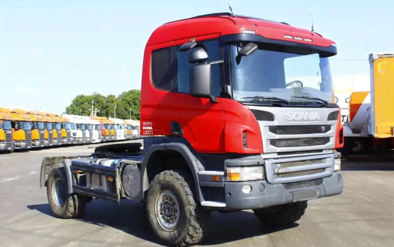 Тягач-вездеход Scania P400 2014