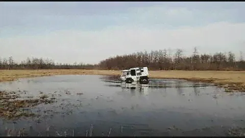Снегоболотоход в Якутии, Вездеход в Республике Саха (Якутия), село НАМЦЫ. Собственный вес 700кг!!!