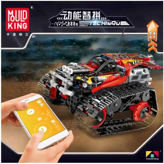 Mould King Конструктор MOULD KING 13036 Трюковый вездеход, 391 дет. (красный) конструктор-2