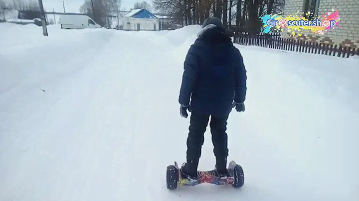 Тест-драйв зимнего гироскутера Smart Balance Hammer 9