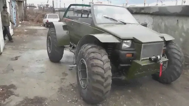 Вездеход своими руками из ОКИ 4x4