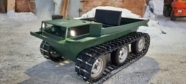 Волк МГ-01 6х2 Базовая комплектация плавающий гусеничный вездеход-амфибия с двигателем от 18 л.с.