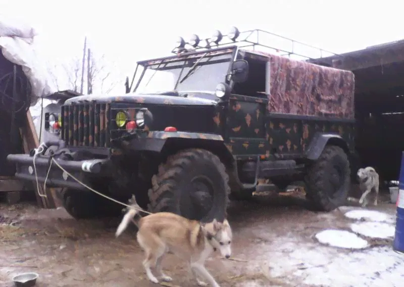Самодельный вездеход 4x4