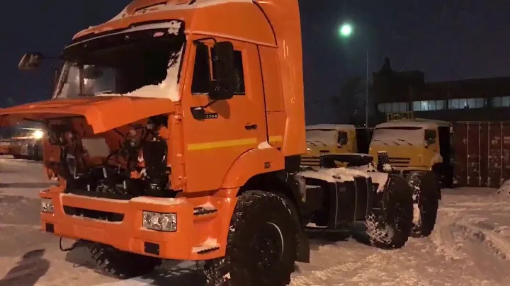 Седельный тягач КАМАЗ 53504 вездеход