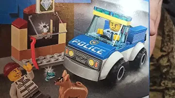 Обзор Конструктор LEGO City Police Полицейский отряд с собакой 67 деталей (60241) из Rozetka