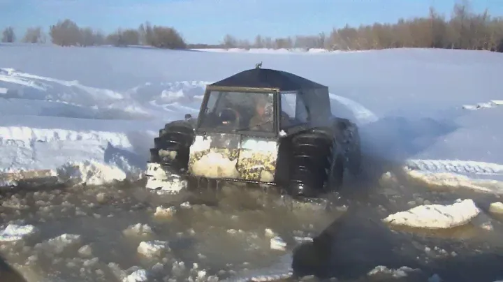 SHERP  ШЕРП  Вездеход Алексея Гарагашьяна