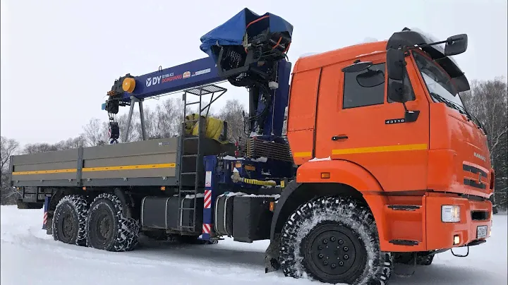 Камаз 43118 с установкой Dong Yang 1956 ace. Правильная сборка подрамника