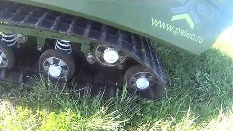 Вездеход Пелец Мини, поездка по грунтовым дорогам.
