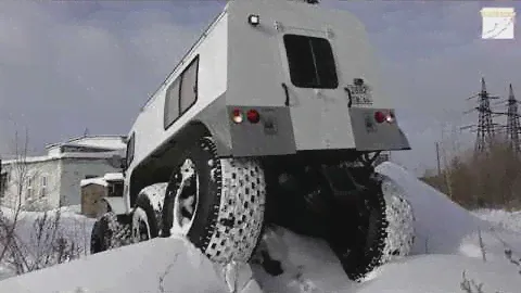 Вездеход 6х6 "ТАЙМЕНЬ". Обзор новых машин (модель "Турист"). Часть 1