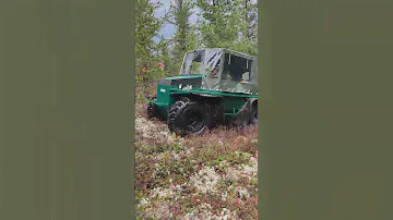 Вездеход БОРУС на шинах низкого давления