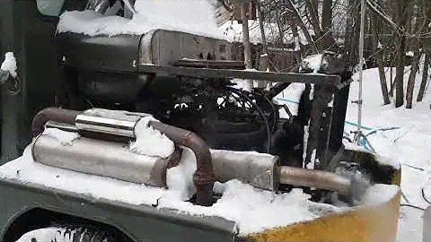 Двигатель после переборки ГАЗ 51 ( Львовский погрузчик )