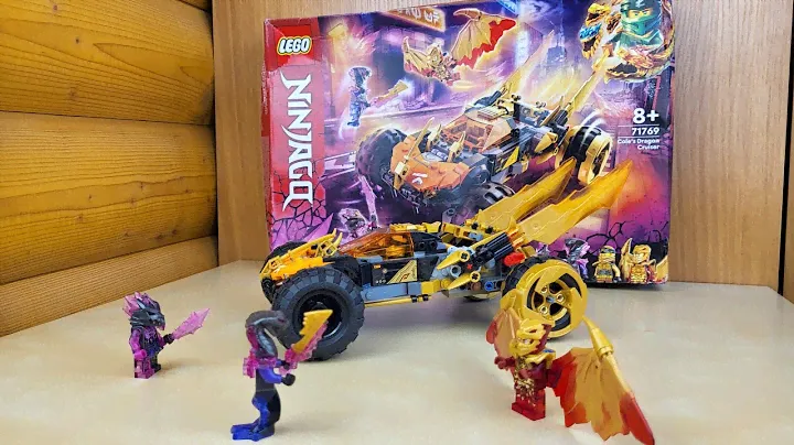 LEGO NINJAGO CRYSTALIZED ОБЗОР - КРЕЙСЕР "ЗОЛОТОЙ ДРАКОН" КОУЛА 71769