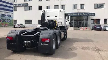 Новый тягач MAN 33.440 6x4 (превью)