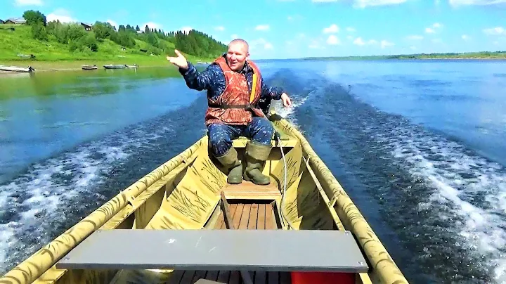 УРАЛОЧКА \ ПЕРВЫЕ ИСПЫТАНИЯ НА ВОДЕ \ КОМИ ЛАДЬЯ
