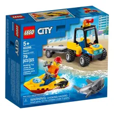 Конструктор Lego City Пляжный спасательный вездеход 72 детали