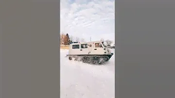 УАЗ буханка на гусеницах