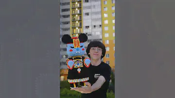 Конструктор Японского мишки собираю своими руками #обзор #мишка