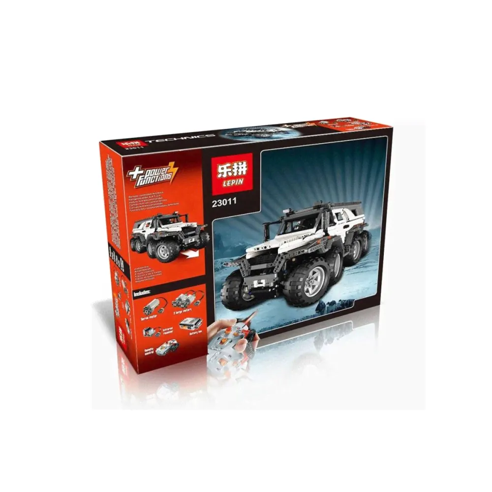 Конструктор Lepin 23011 Вездеход Авторос Шаман 8x8 - Technic 5360-2