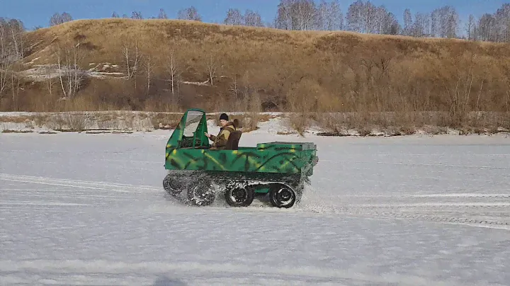 гусеничный вездеход "МАРСОХОД"