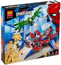Конструктор Bela (Decool) Паучий вездеход, арт. 11187 (7136) (Lego Super Heroes, арт. 76114)