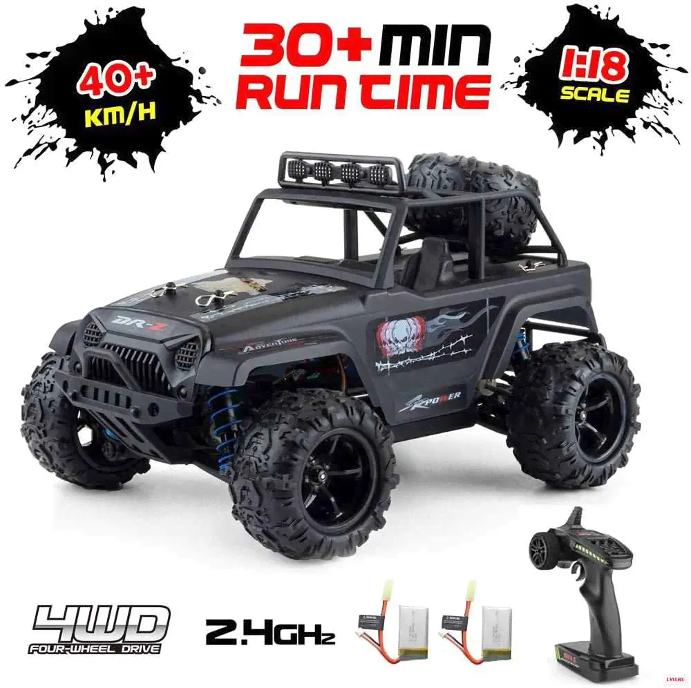 9304E 1:18 RC автомобиль вездеход Багги 40 км/ч высокая скорость 4WD электромобиль 2 4 ГГц