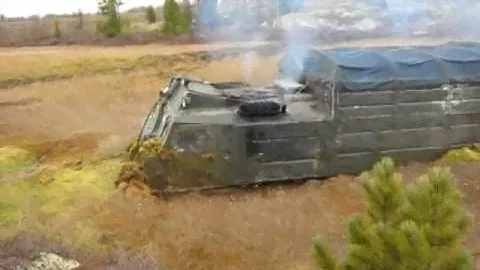Самый проходимый вездеход Витязь ДТ-30