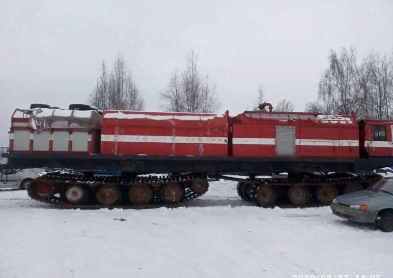Гусеничный вездеход Formost Husky-8 с консервации-0