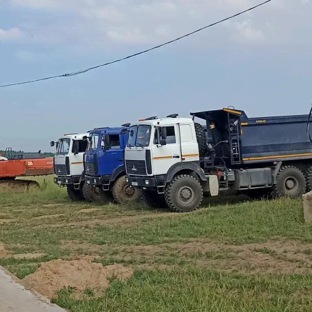Самосвал МАЗ вездеход 16 кубов-0