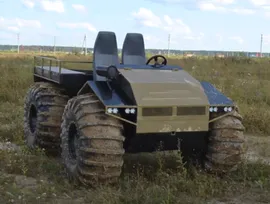 Вездеход Тайга-2 4x4 Шкивы, ВИ-3, мосты волга, гидро. упр., АКБ, 24л.с.