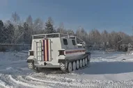 Вездеход плавающий легкий ТГ-126-01 Росомаха