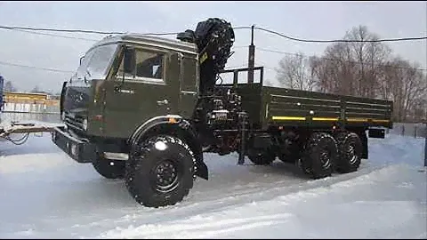 КамАЗ-43118 борт вездеход с капремонта с КМУ.