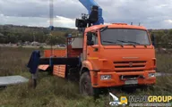 Манипулятор-вездеход на базе КамАЗ 43118 + DongYang 2037