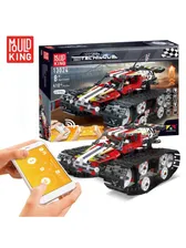 Конструктор Mould King Скоростной вездеход красный 410 деталей 13024
