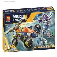 Конструктор Bela "Вездеход Аарона 4x4" 614 деталей, аналог Lego Nexo Knights Лего 70355