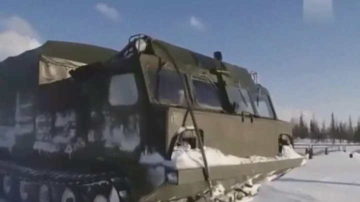 Витязь по снегу