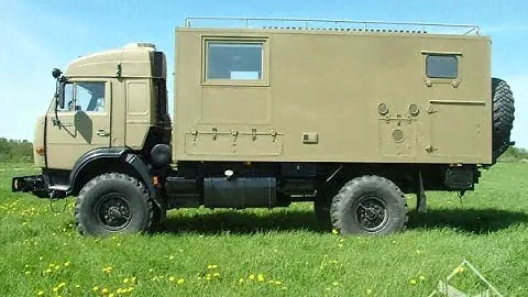 Вездеходный автодом КАМАЗ-4326