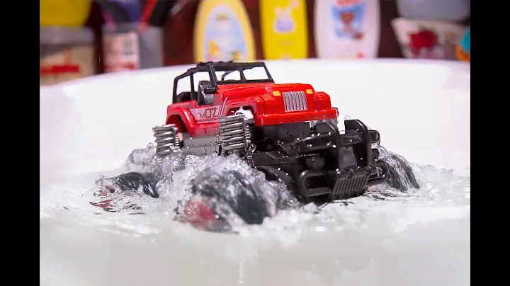 Машинка амфибия 4x4 на радиоуправлении