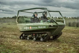 Пелец Ровер III Sport с двигателем 1000 куб/см 35 л.с., плавающий вездеход болотоход